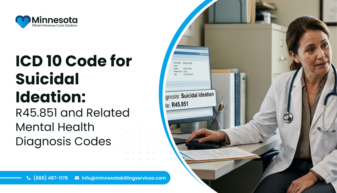 ICD 10 Code for Suicidal Ideation